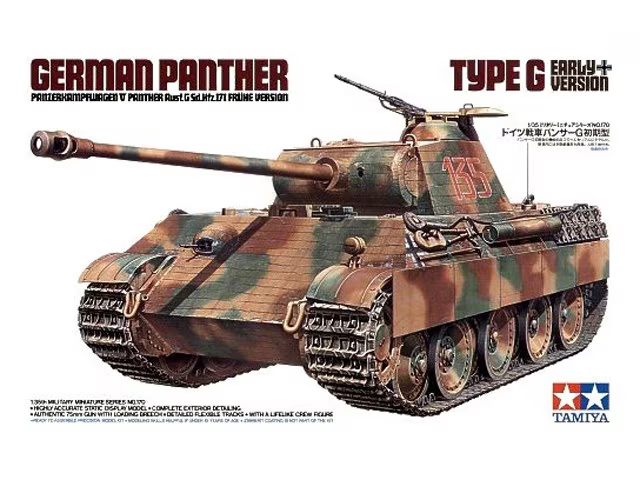 Tamiya : German Panther Type G │ Early Version 