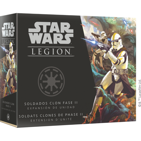 Star Wars LEGION : Soldats Clones Phase II │Extension d'Unité