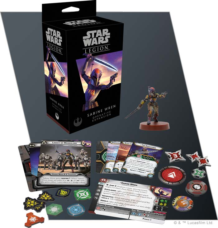 Star Wars LEGION : Sabine Wren [FR]