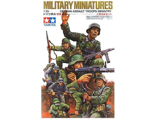 Tamiya : Germain Assault Troops (Infantry)