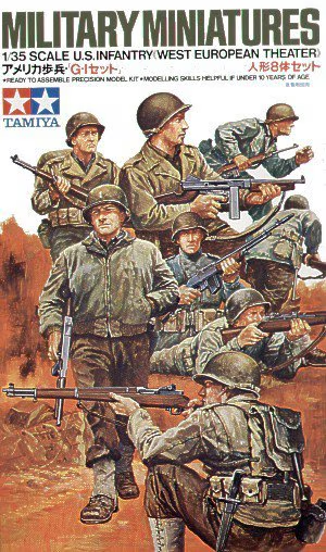 Tamiya : Us Infantry West European