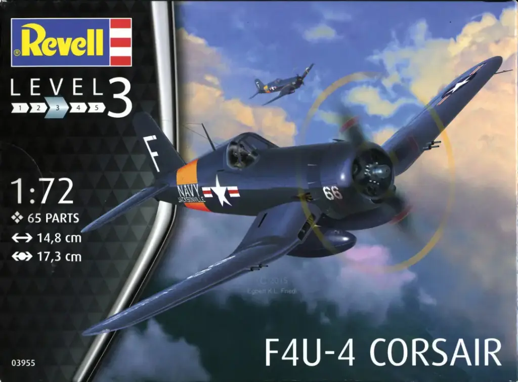 Revell : F4U-4 Corsair │ Avec Kit de démarrage 