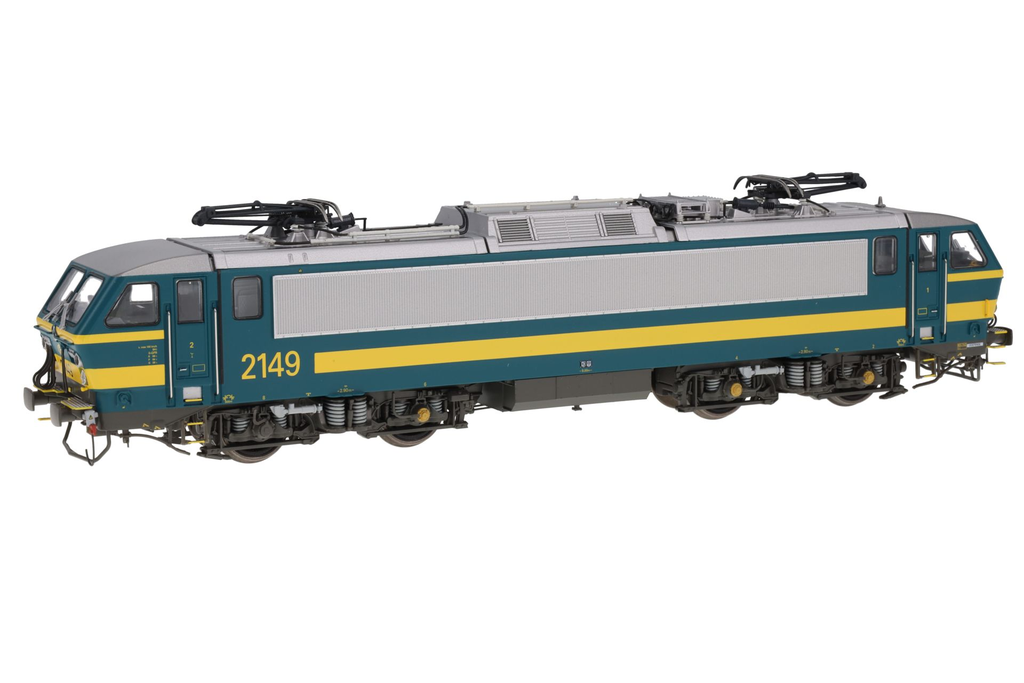 Lsmodels : Locomotive électrique 2149 Bleu et Jaune DCC Sound SNCB-NMBS