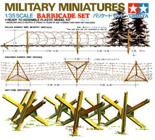 Tamiya : Barricade Set