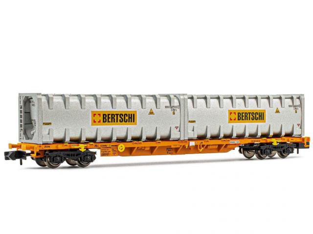 Arnold : WAGON PORTE CONTAINER 60 BERTSCHI