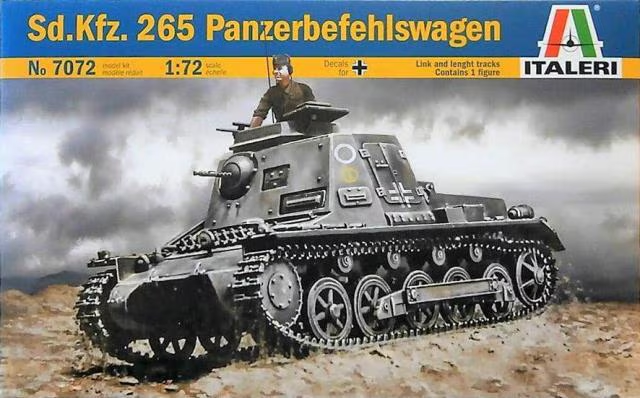 Italeri : Sd.Kfz. 265 Panzerbefehlswagen 