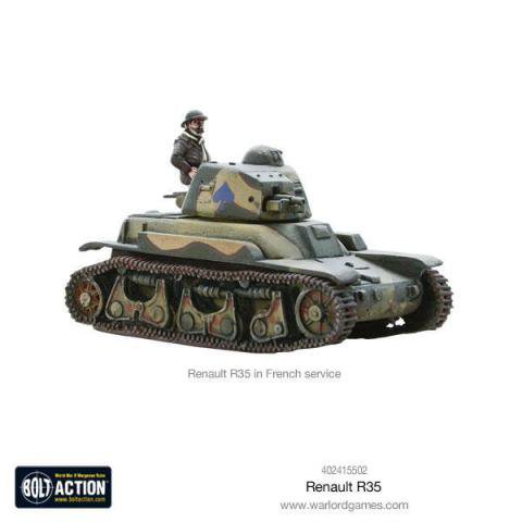 Bolt Action : Renault R35 │ Early - Mid