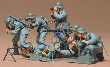 Tamiya : Machine Gun Troops Infantry