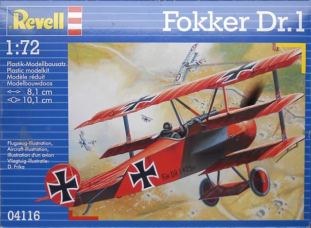 Revell : Fokker Dr. 1 Triplan