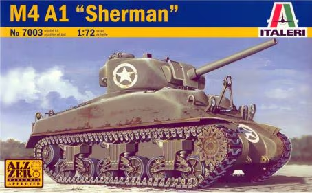 Italeri : M4 A1 Sherman