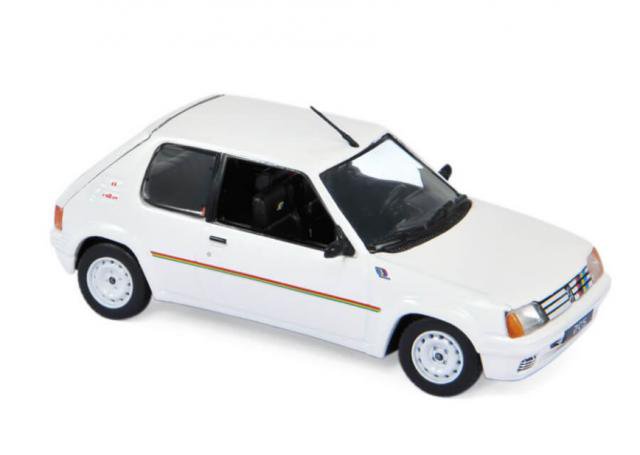 Norev : Peugeot 205 Rallye │ 1988 Blanc Meije 