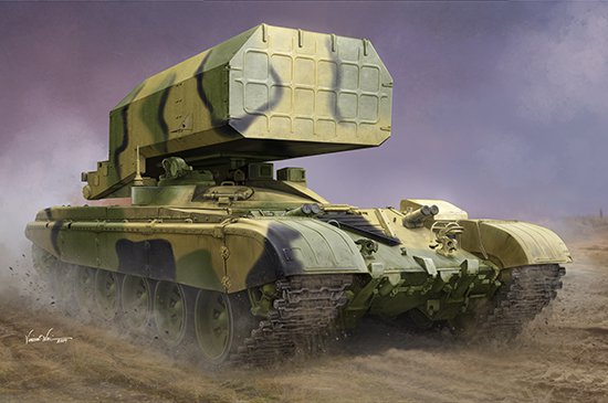 Trumpeter : Russian Tos-1 Multipler Rocket Launcher