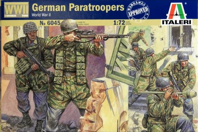 Italeri : German Paratroopers