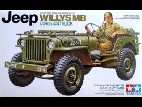 Tamiya :  Willys MB Jeep 4x4 1/4T 