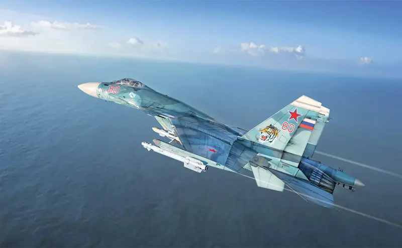 Italeri : SU-33 Flanker -D