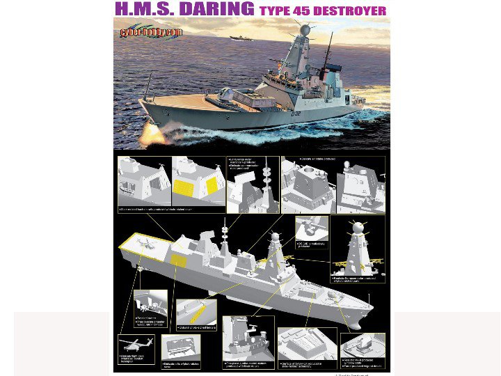 HMS Daring Type45 Destroyer