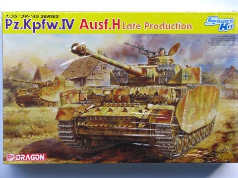 Dragon : Pz.Kpfw.IV Ausf.H Late Production │ w/Detail Up Parts