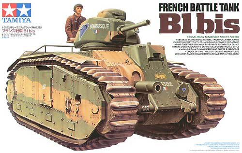 Tamiya : B1 Bis │ French Battle Tank