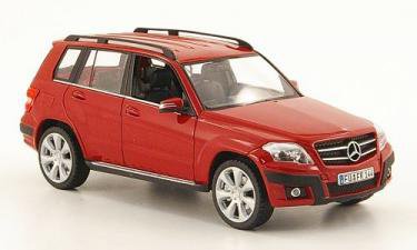 MERCEDES BENZ GLK OFFROAD, ROT 1:43