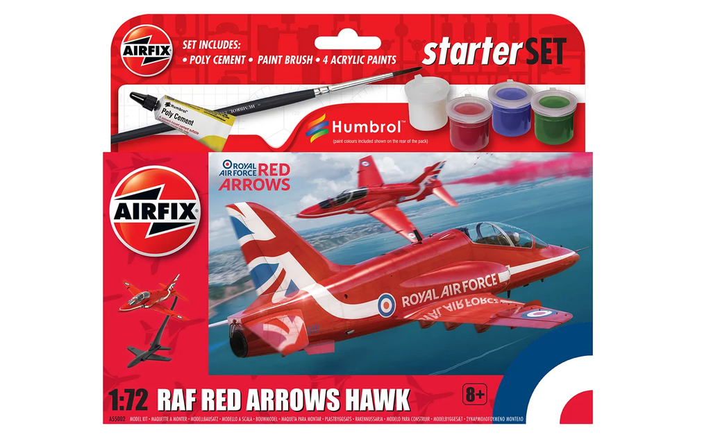 Airfix : Red Arrows Hawk  Starter set