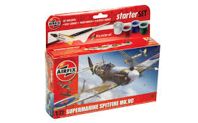 Airfix : SPITFIRE MK. VC SUPERMARINE "couleurs et colle"