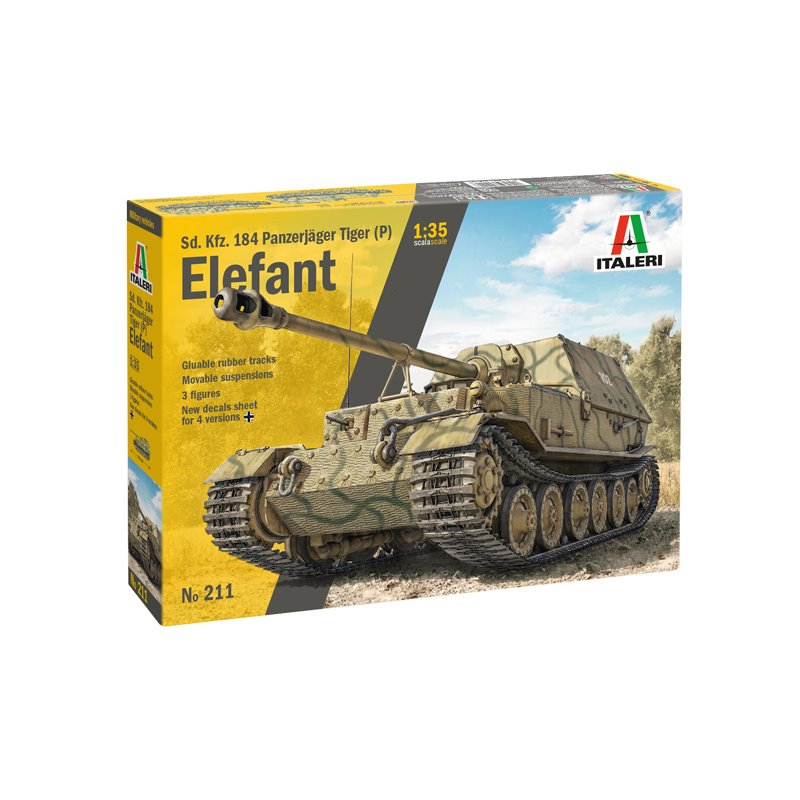 Italeri : SDIKFZ 184 Elefant 