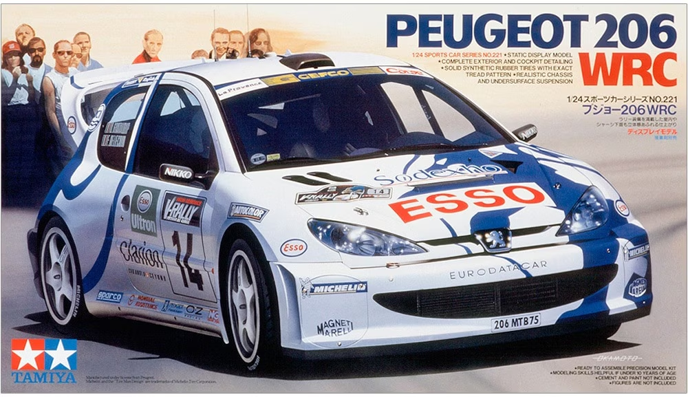 Tamiya : Peugeot 206 WRC