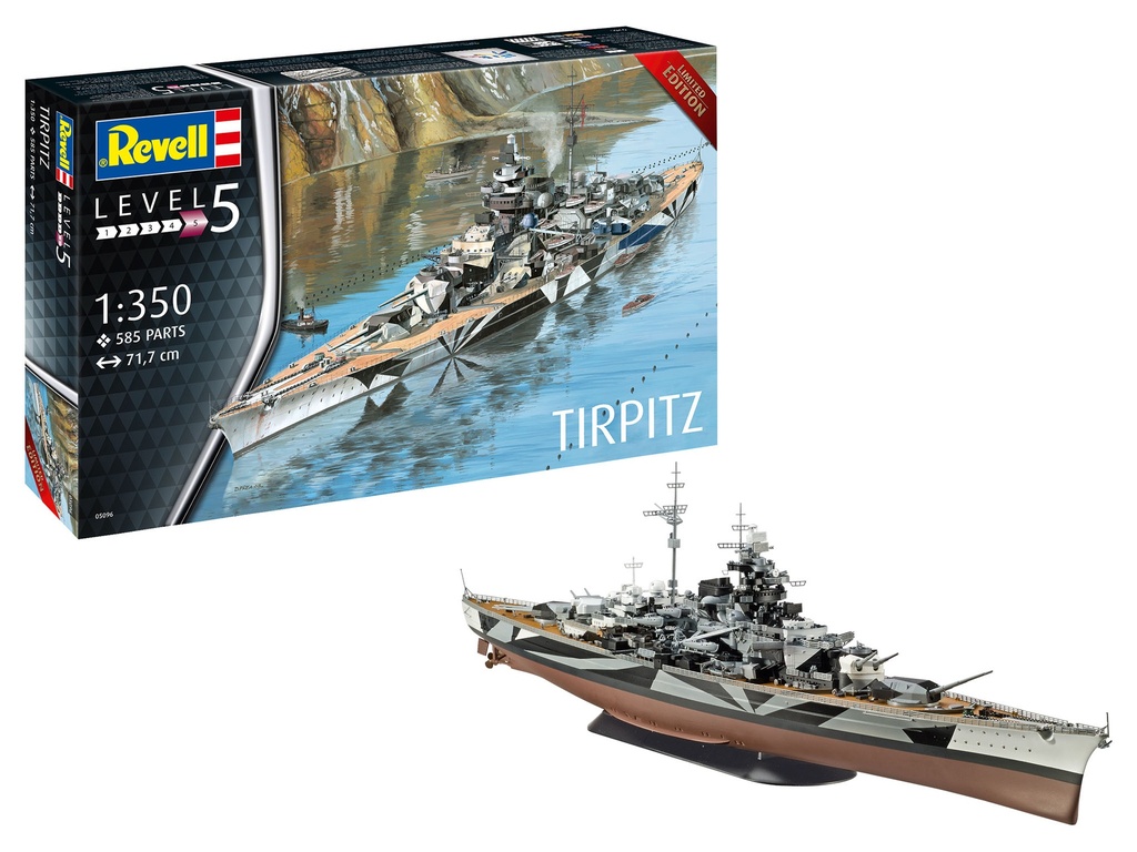 Revell : Tirpitz BattleShip German