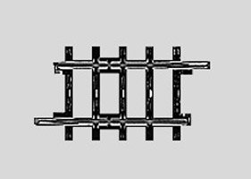 Marklin : Rail droit 41,3 mm