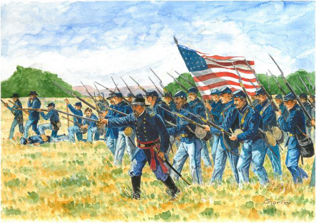 Italeri : American Civil War Union Infantry