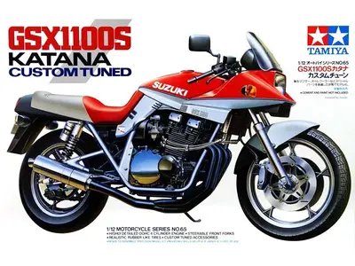 Tamiya : GSX1100S Suzuki KATANA Custom Tuned