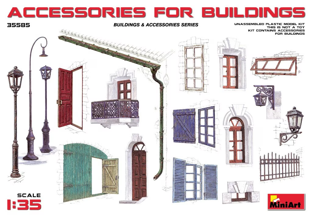 ACCESSOIRES FOR BUILDING