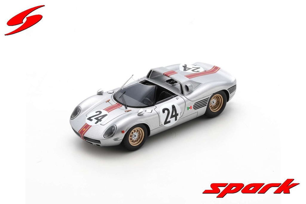 SERENISSIMA SPYDER N°24 24H LE MANS 1966 J-C. SAUER - J. DE MORTEMART