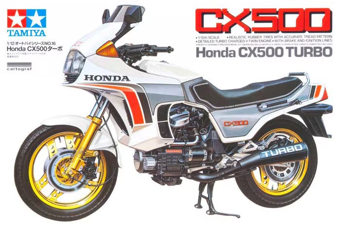 Tamiya : Honda CX500 Turbo