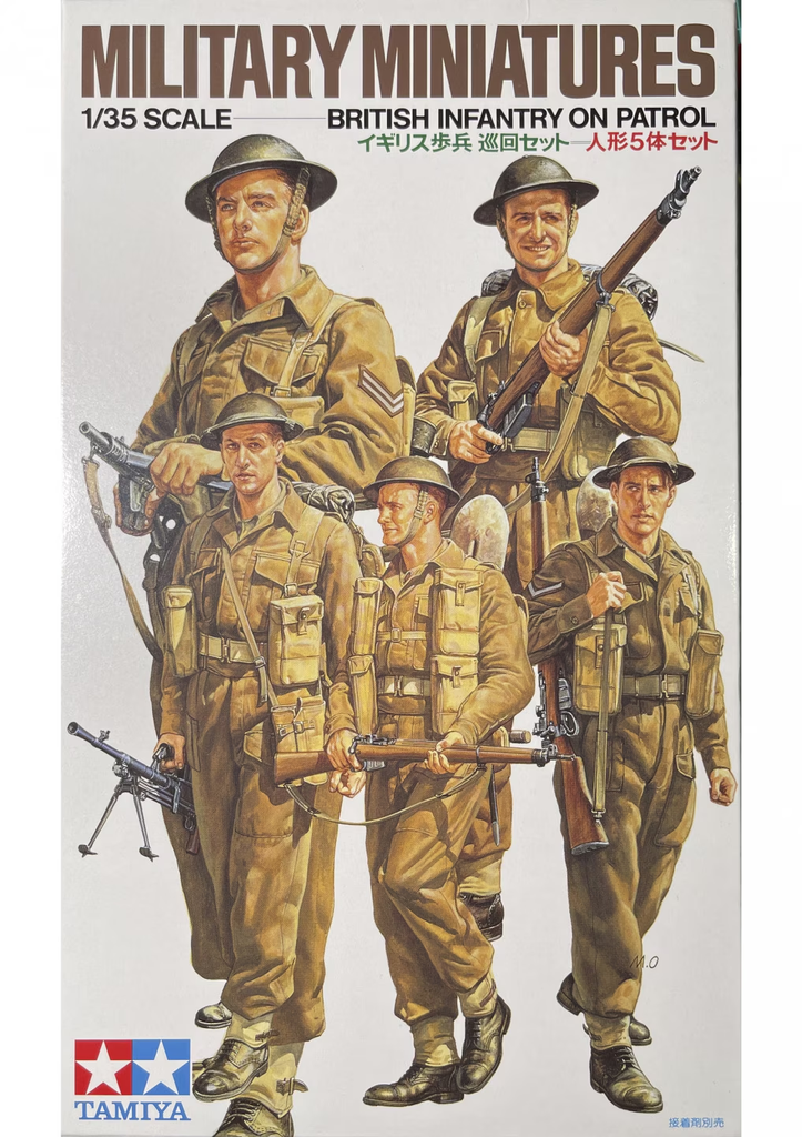 Tamiya : British Infantry On Patrol 