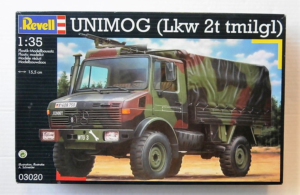 Revell : UNIMOG (LKW 2T TMILGL)