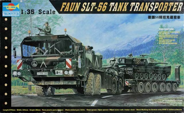 Trumpeter : Faun SLT-56 Panzertransporter