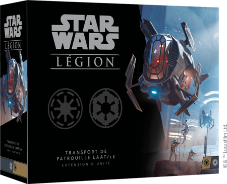 Star Wars LEGION : Transport de Patrouille LAAT/LE [FR] • Empire / République