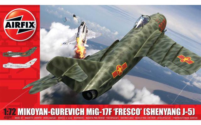 Airfix : Mikoyan-Gurevich MiG-17F 'Fresco' (Shenyang J-5)