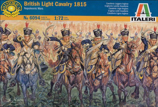 Italeri : Napoleonic Wars British Light Cavalry 1815