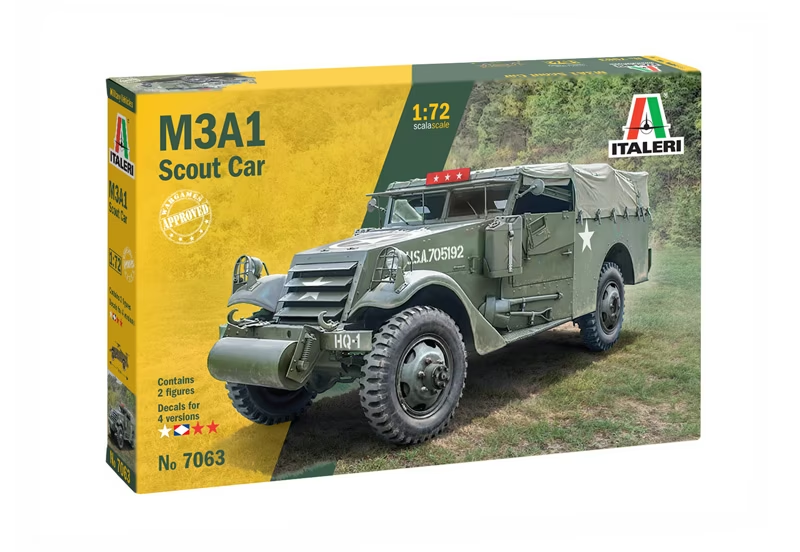 Italeri : M3A1 Scout Car 