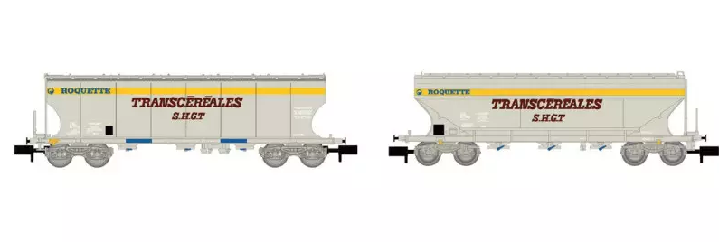 Arnold : Wagon trémie a parois plates Transcéréales SHGT Roquette