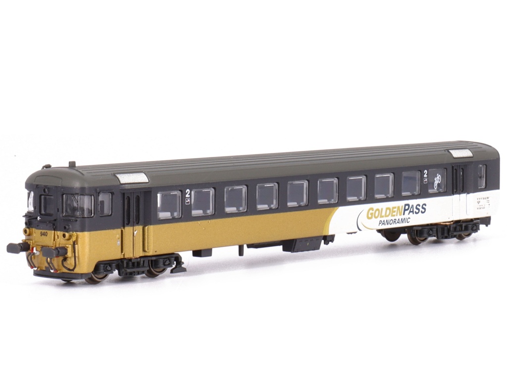 Hobbytrain : Voiture Pilote BLS Golden Pass