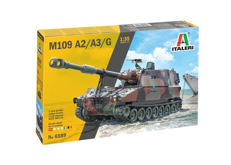 Italeri : M109 A2/A3/G