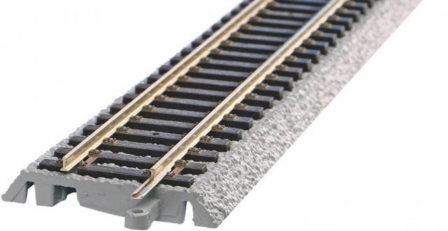 Piko : Rail droit avec Ballast - 231mm │ Voie A - G231