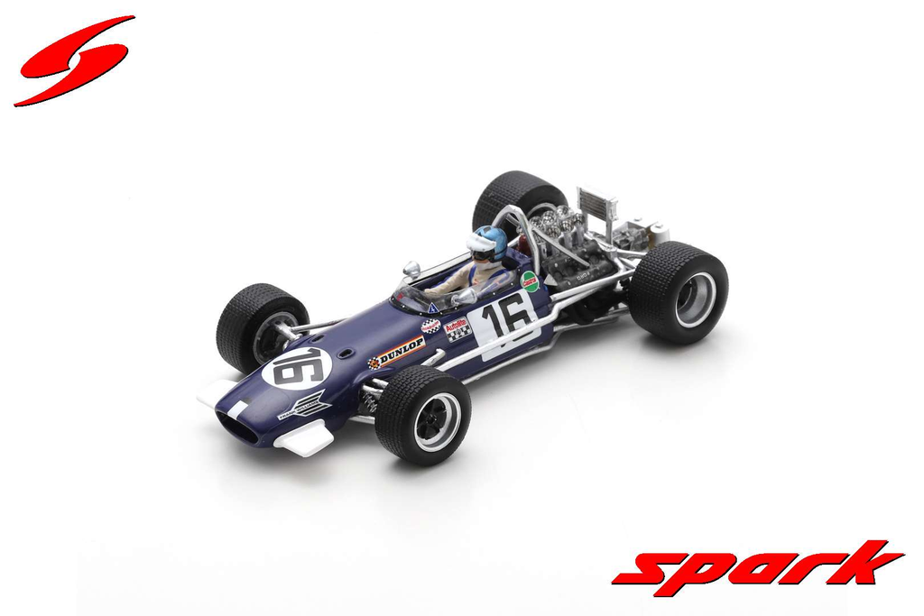 Spark : Brabham BT26A │#16 2nd Monaco GP 1969 - Piers Courage