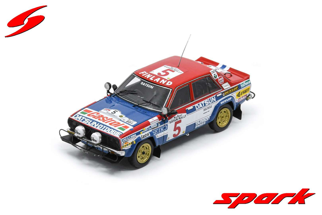 Spark : Datsun Violet GT │ #5 - 2nd Rally Safari 1981 - R. Aaltonen - L. Drews