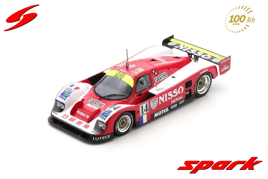 Spark : Courage C30LM │ #14 - 10th 24H Le Mans 1993 - D. Bell - P. Fabre - L. Robert