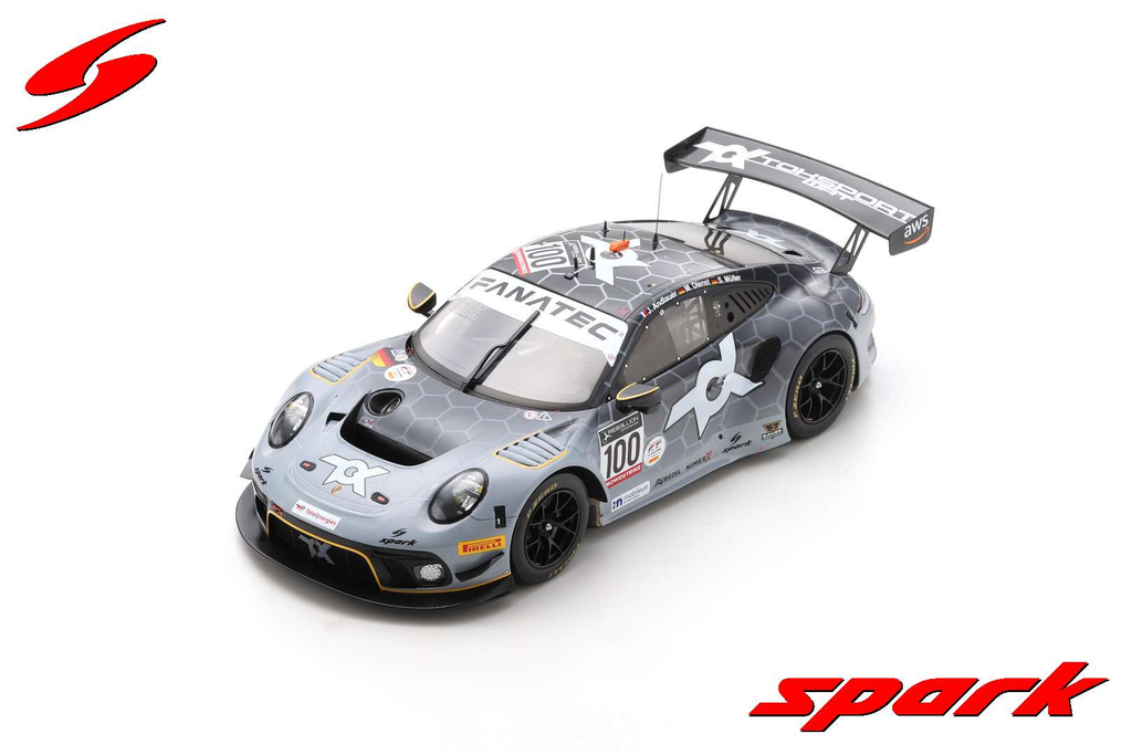 Spark : Porsche 911 GT3 R │ #100 Toksport WRT - 24H Spa 2022 - J. Andlauer - M. Dienst - S. Müller