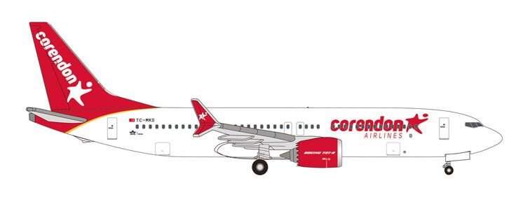 Herpa : Boeing 737 Max 8│Corendon Airlines